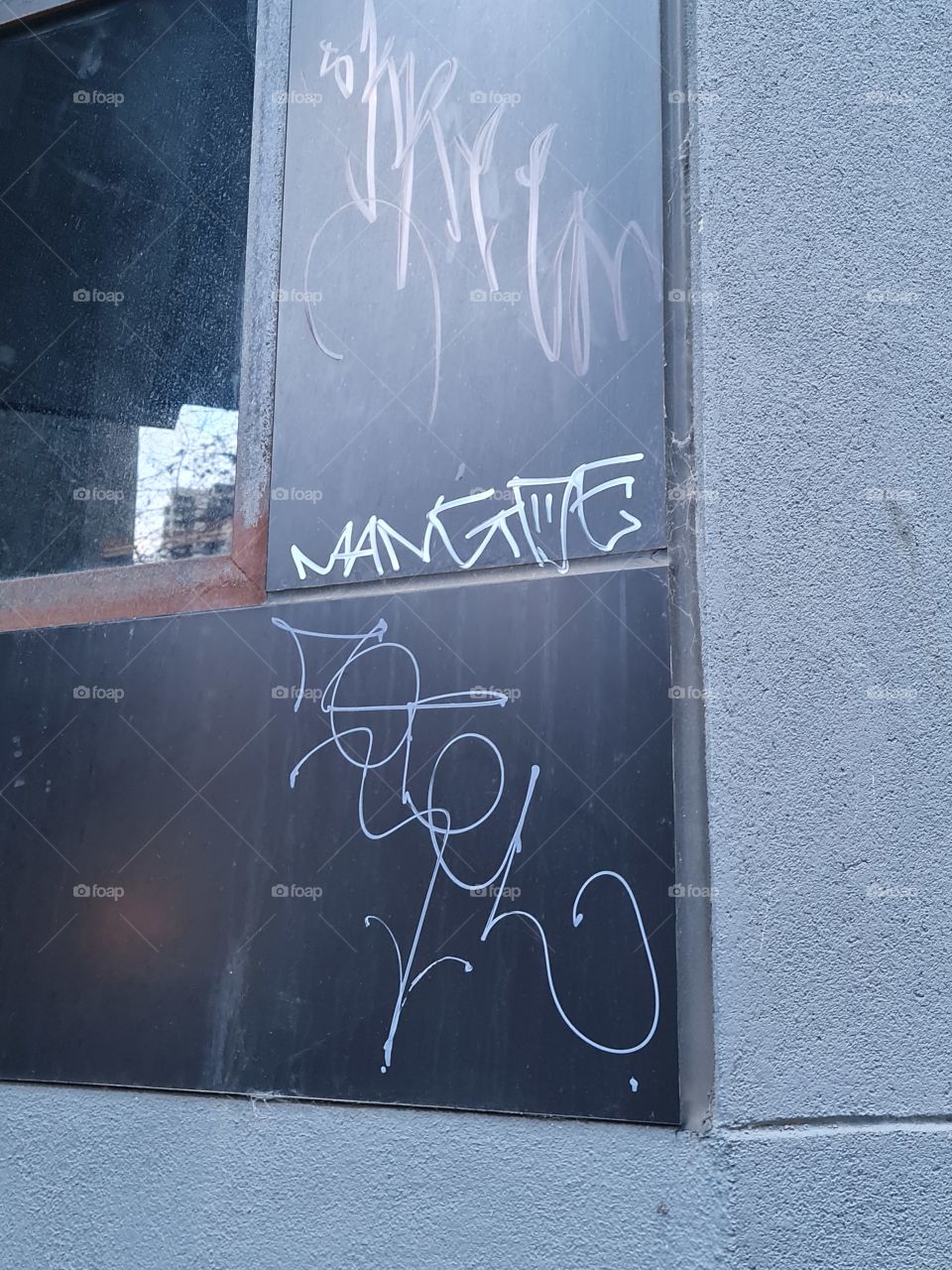 Graffiti in Melbourne CBD Australia