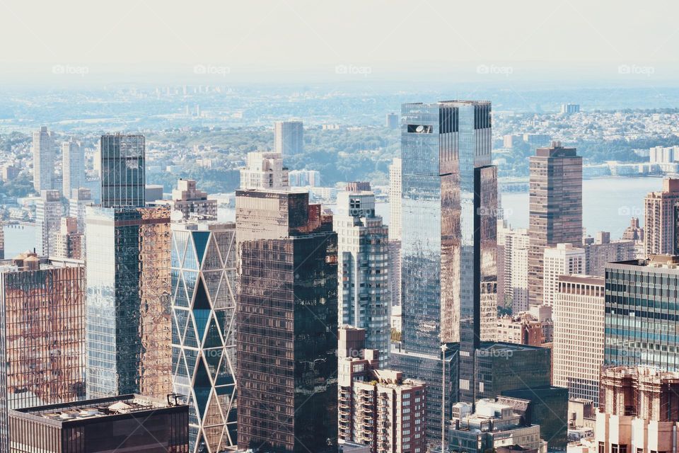 The hustle and bustle of New York City