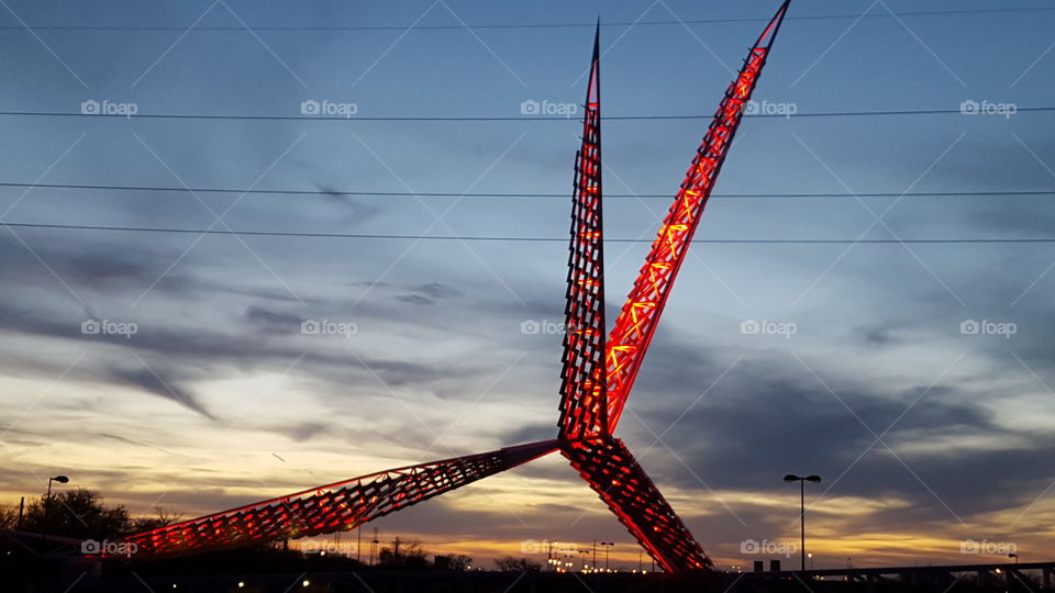 Oklahoma City Sky Dance Bridge