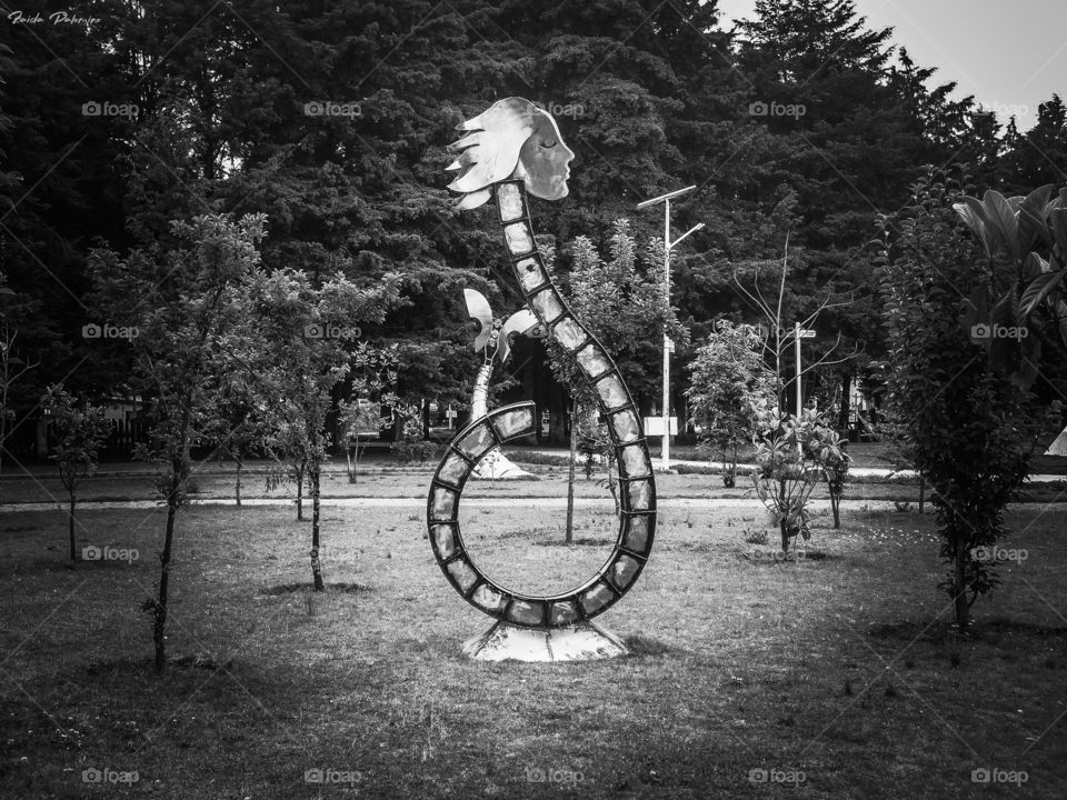 Decoración de parque