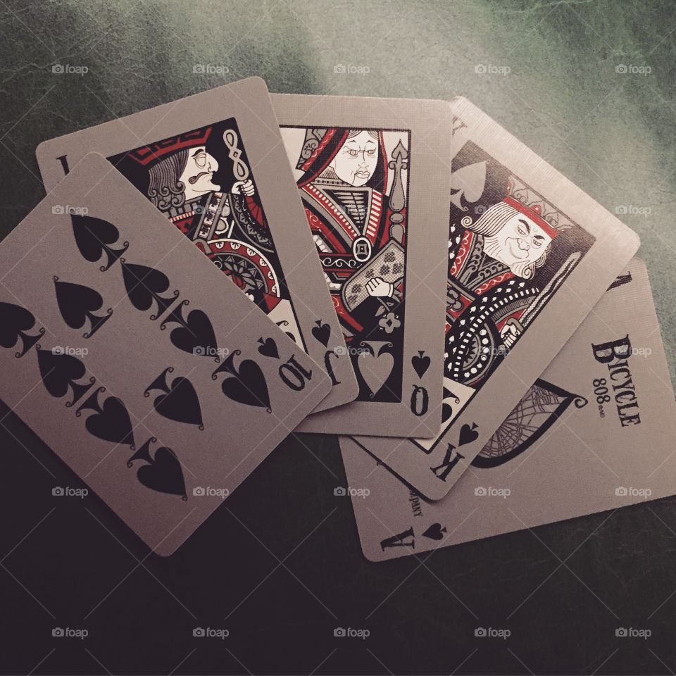 dark poker cards