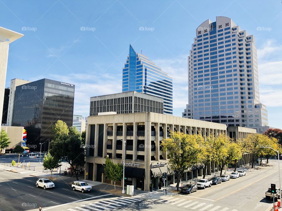 Sacramento skyline