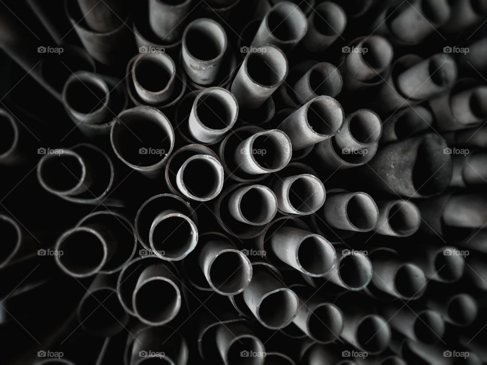 metal pipes