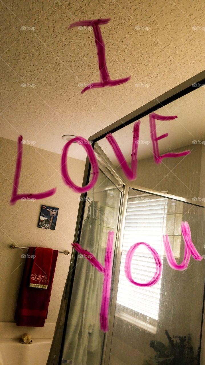 I love you in lipstick