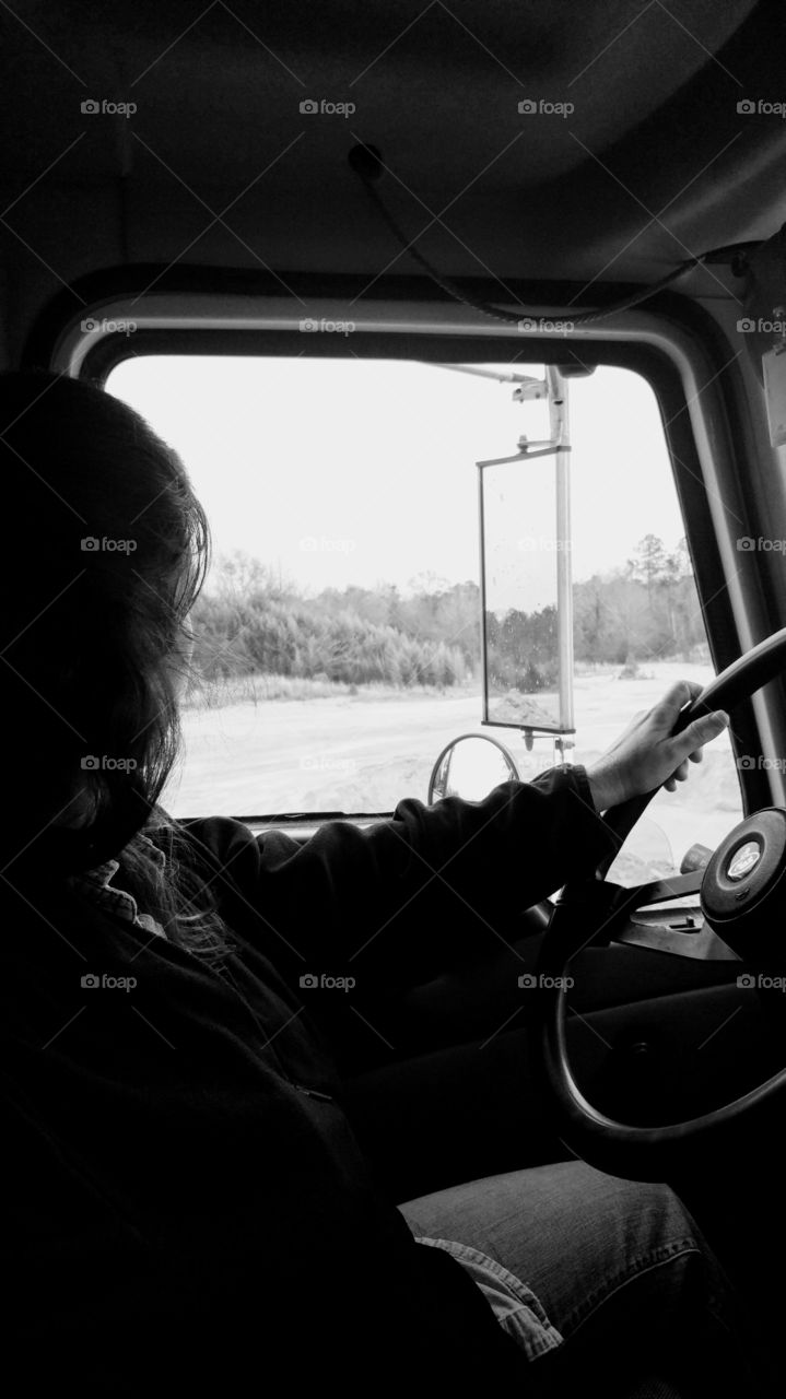 truck driver girl