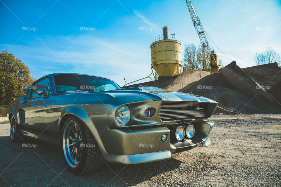 Shelby GT500 eleanor classic car from 1967