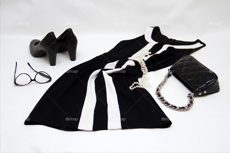 My black and white party stile 