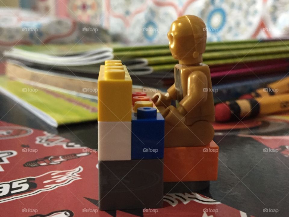 Lego and  C-3PO