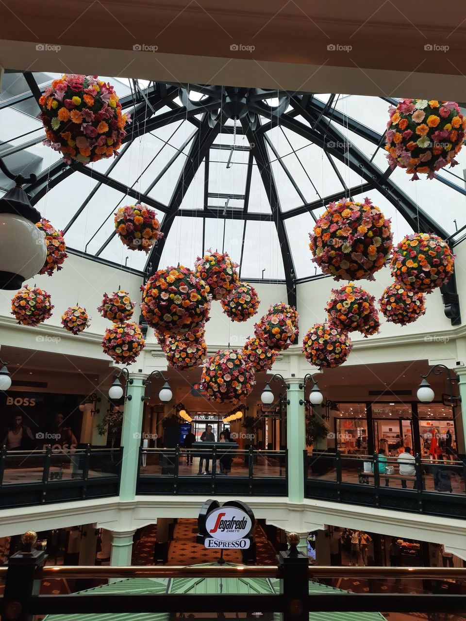 Blumen Ball Einkauf Zentrum 