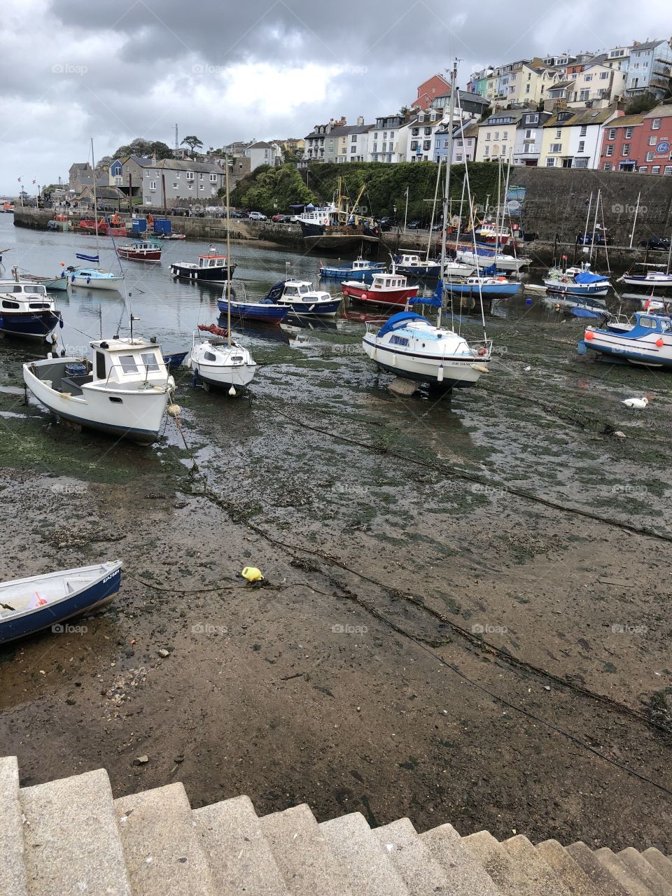 A final photo from the harbour yesterday of Brixham, l was impressed with the end results of these photos, despite the lack of sunshine.