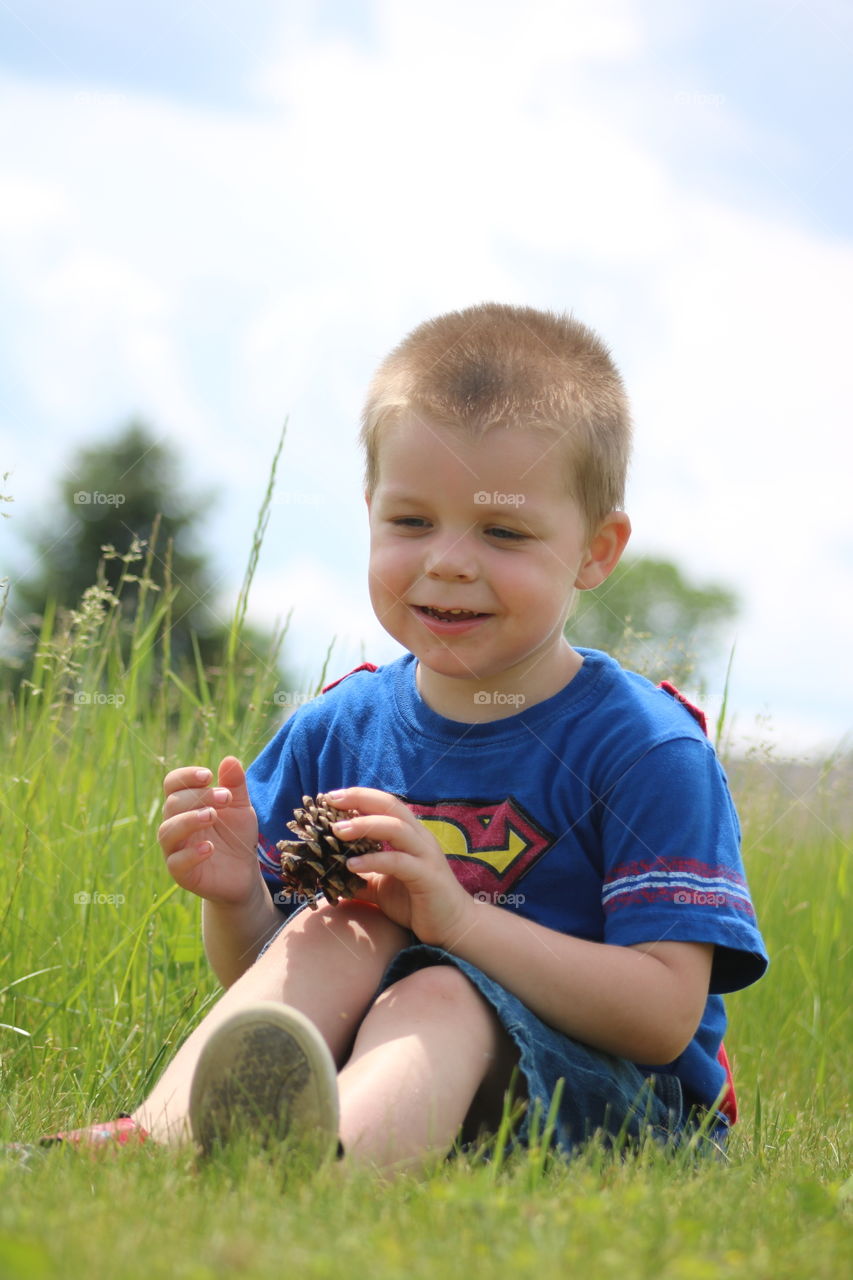 Little Superman Portrait