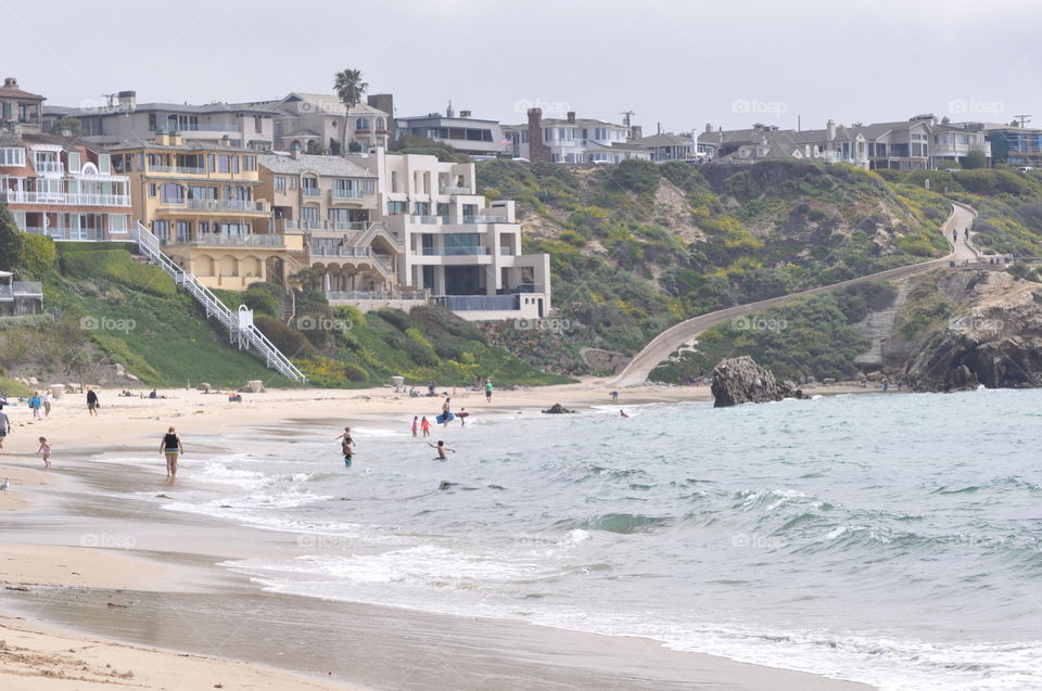 Corona del Mar beach