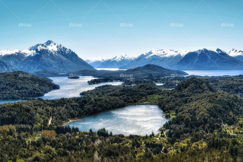 The beautiful Lake District of Argentina 