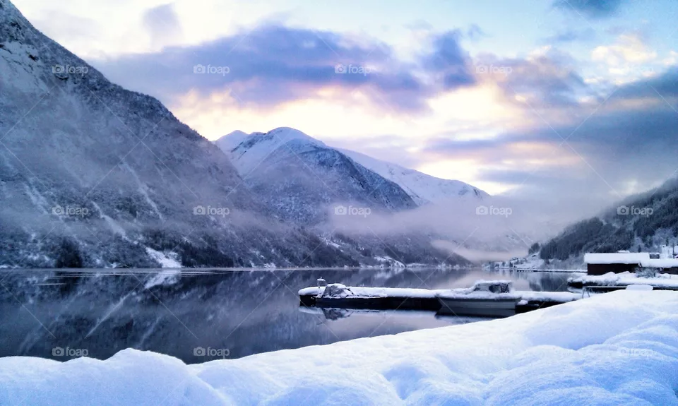 Snow, Mountain, Winter, Ice, Landscape