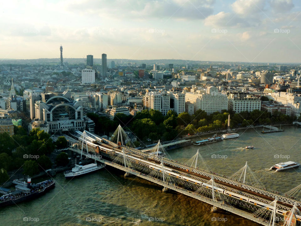 city of sunset london by llotter