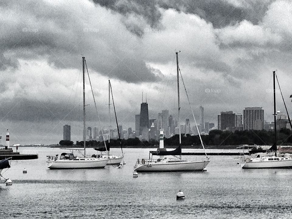 Chicago. Lake Michigan