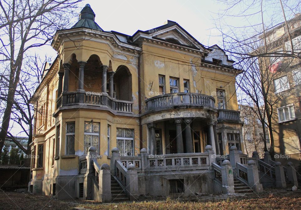 Old house with beautiful design