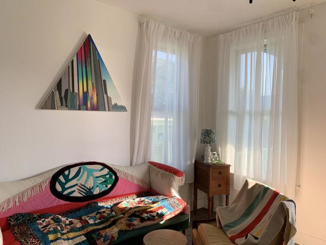 Beautiful little cottage front room. {New Orleans, LA}