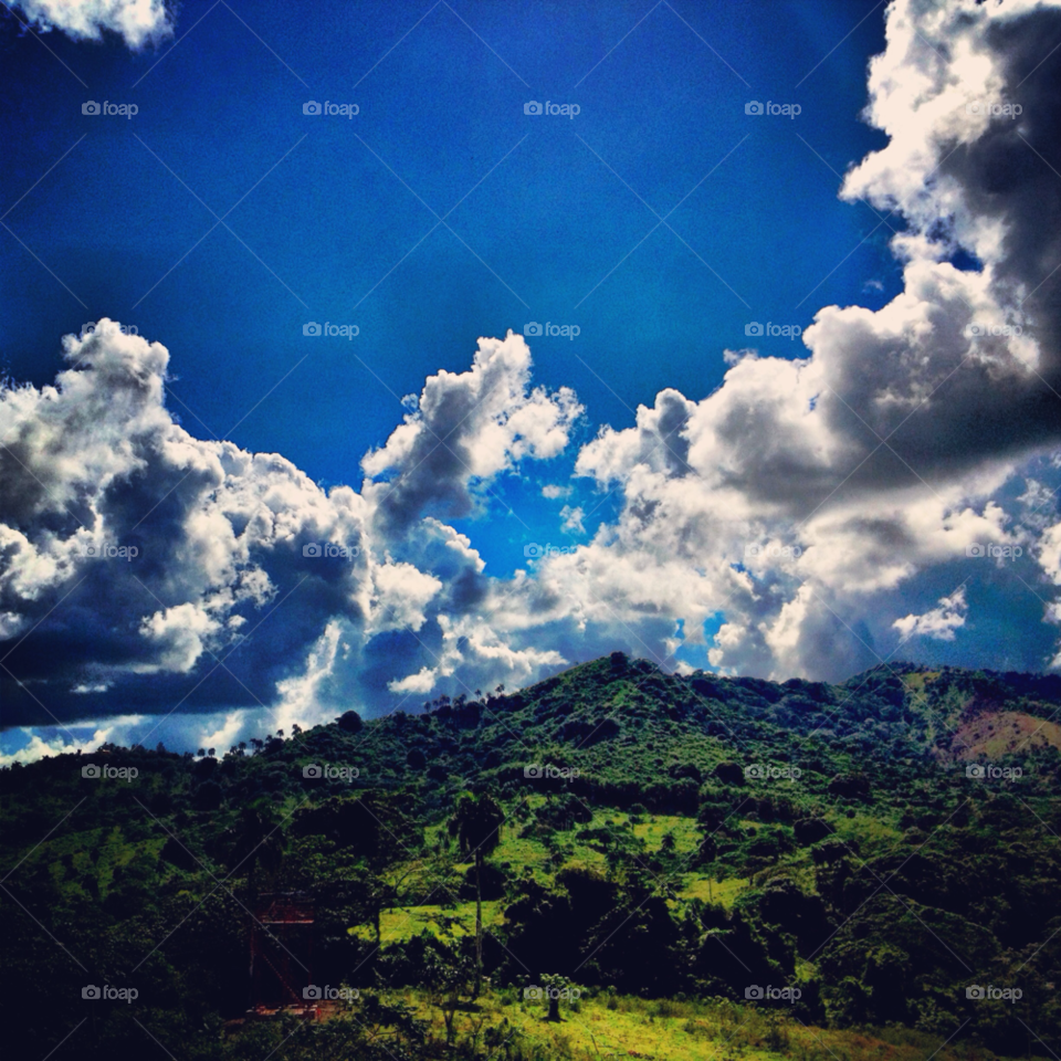 dominican republic mountains view by omarod