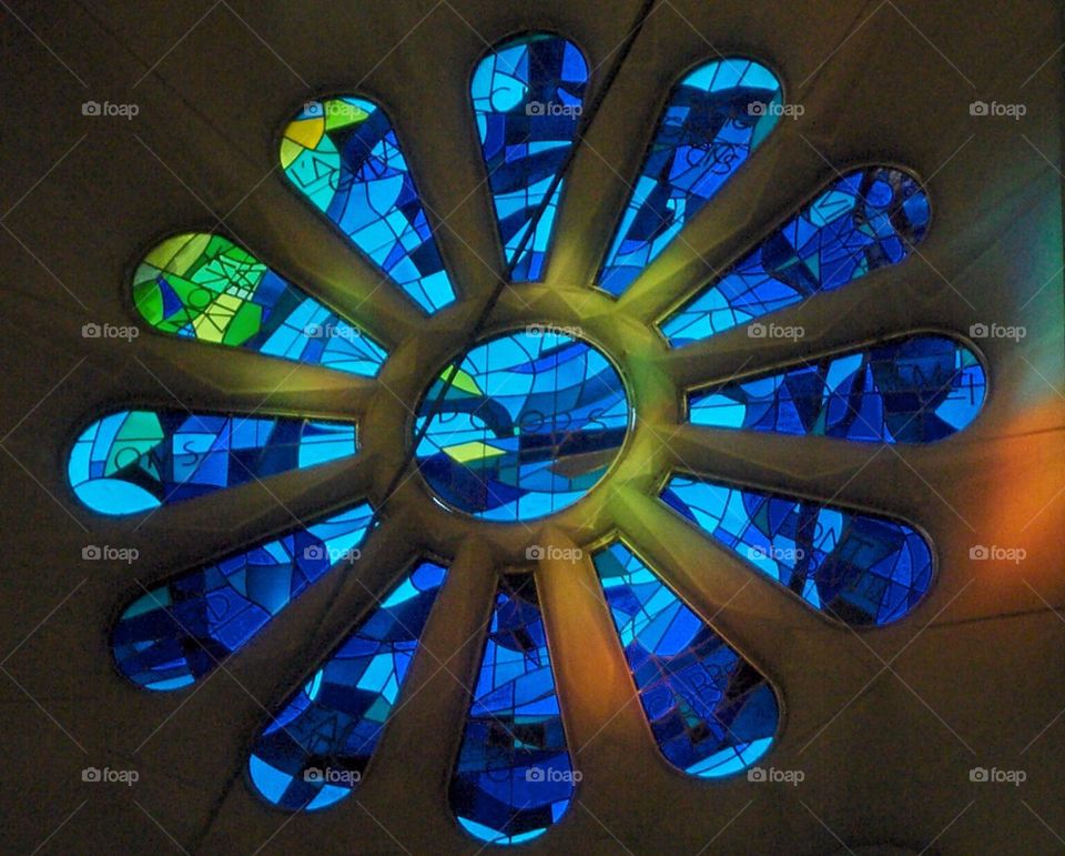 Stain Glass in Barcelona