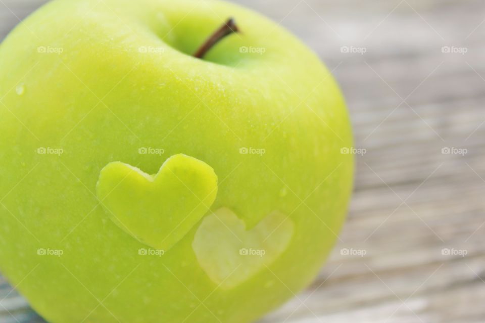 Apple heart