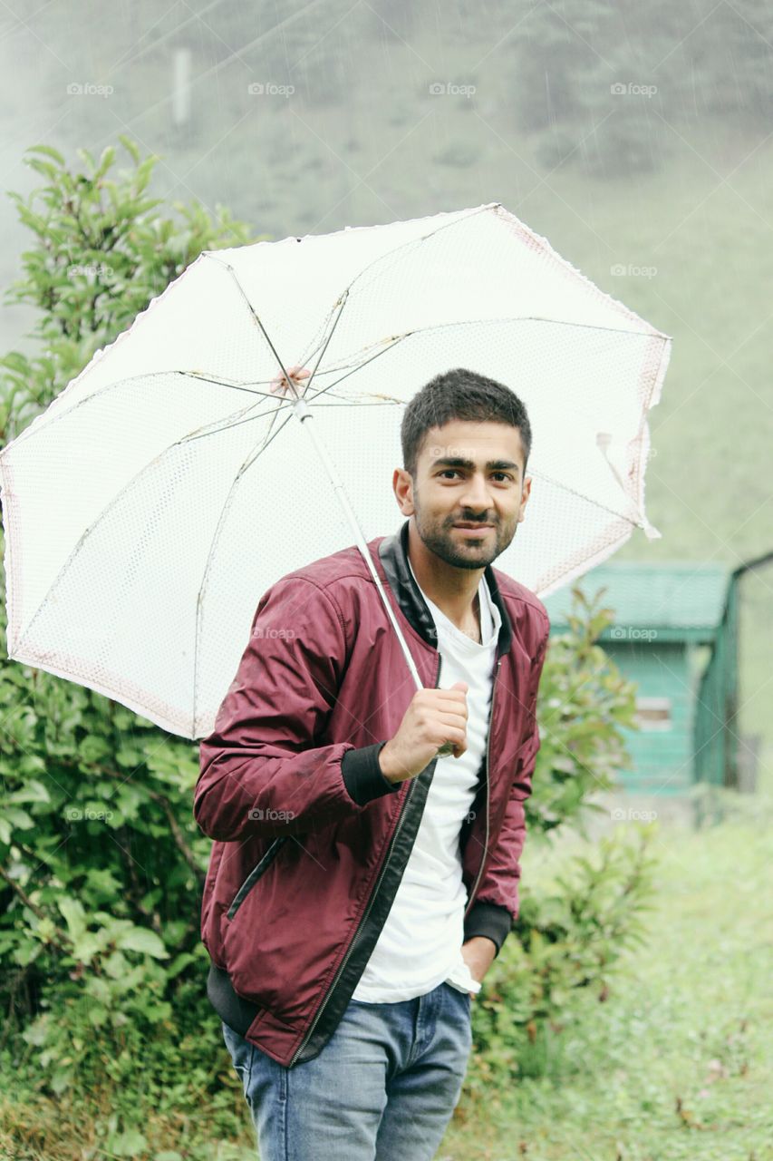 Rainy season clean and fresh environment atmosphere natural beauty greenery wet umbrella 🏖️.