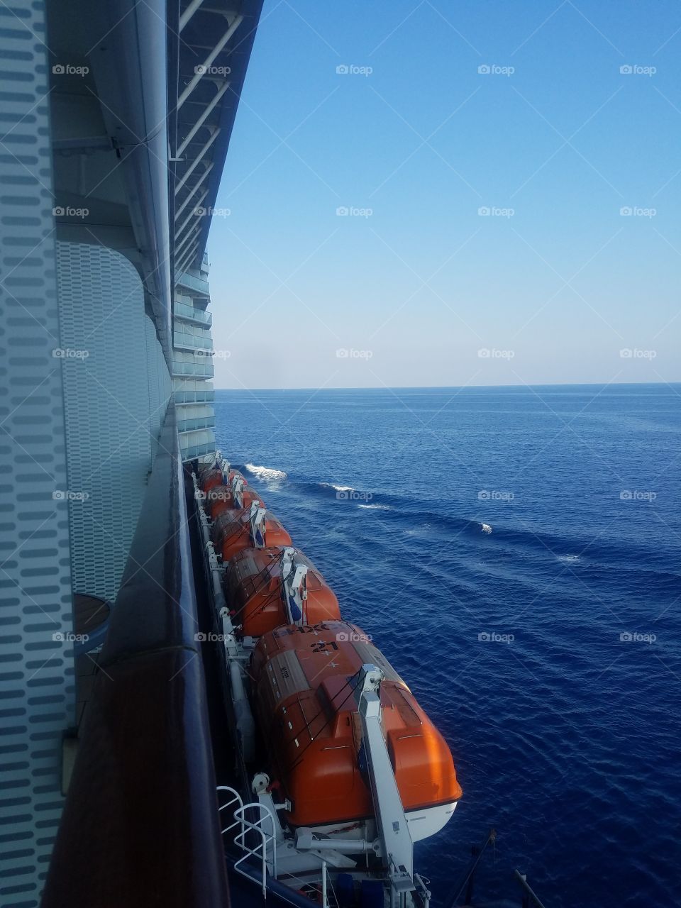 View From a Ship's Balcony, Celebrity Eclipse