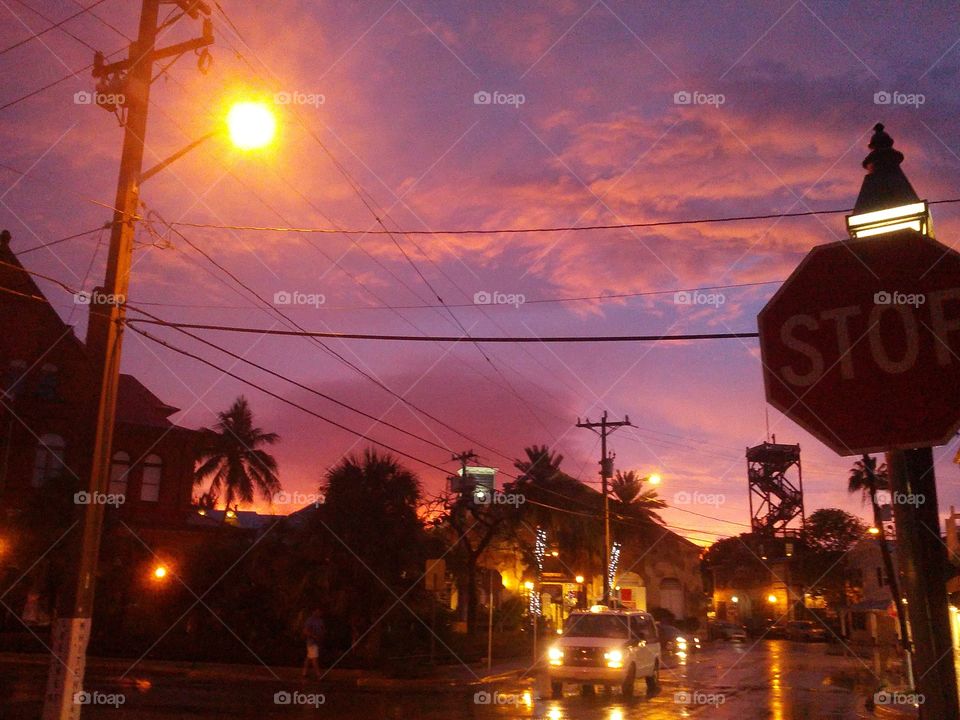 Sunset in Key West