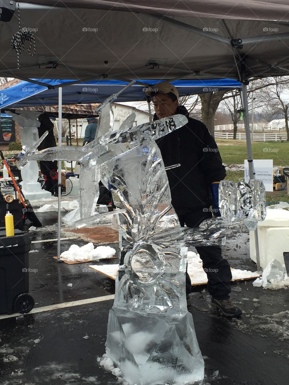 Star Wars unofficial  ice sculpture 