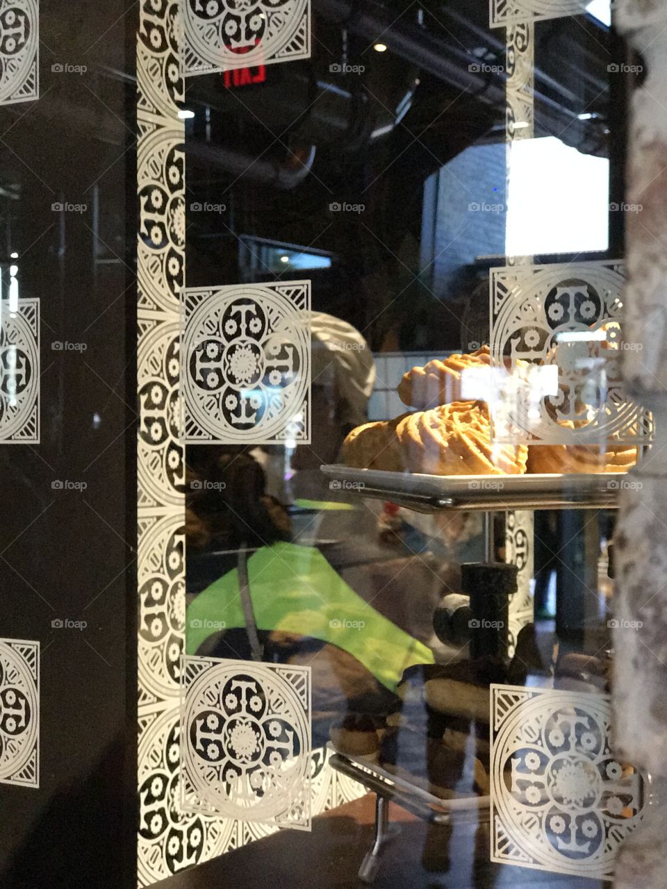 Pastries on the inside