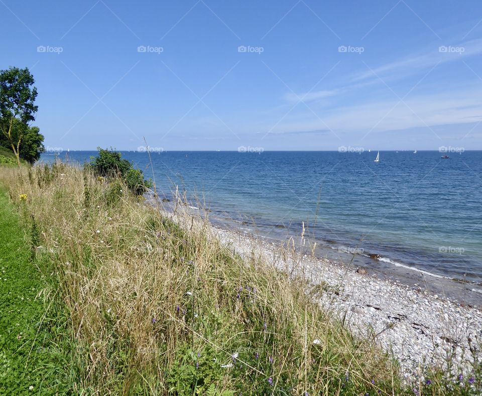 Wonderful walk - Baltic Sea 