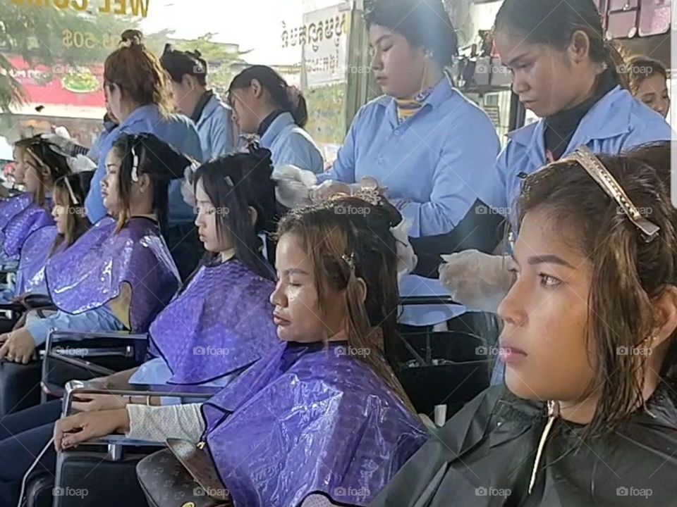 school salon in cambodia