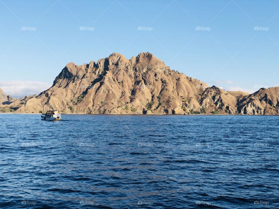 komodo island at Labuan bajo