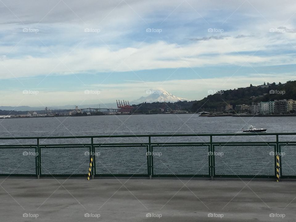 Water, Pier, Lake, Landscape, Beach