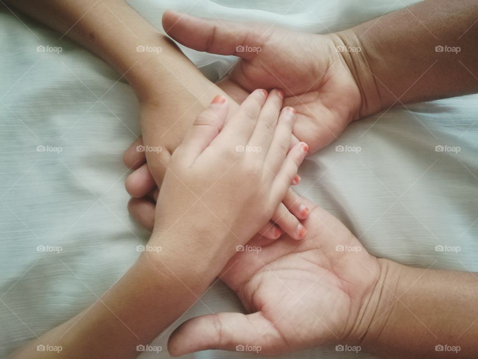 hands close-ups