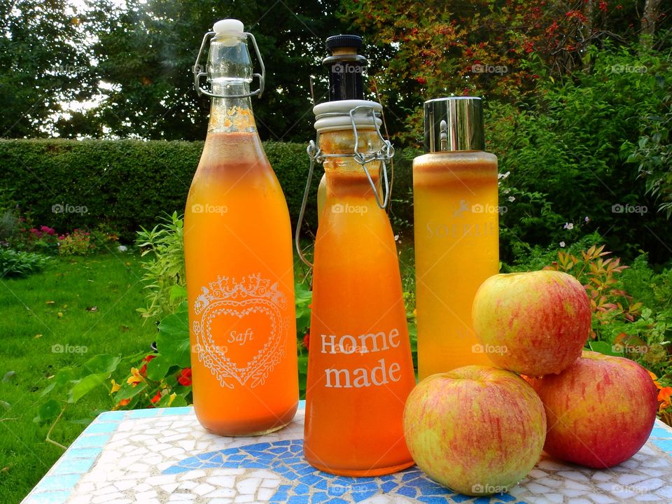 Homemade Apple juice