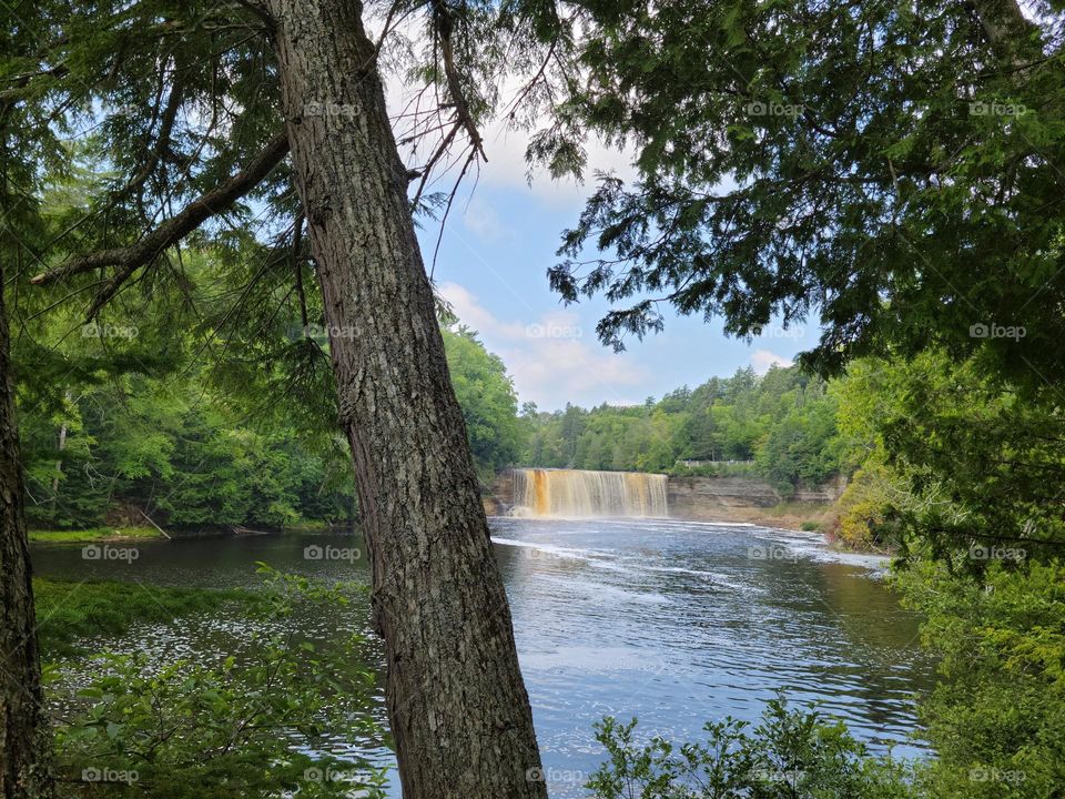 Upper Falls in the Distance