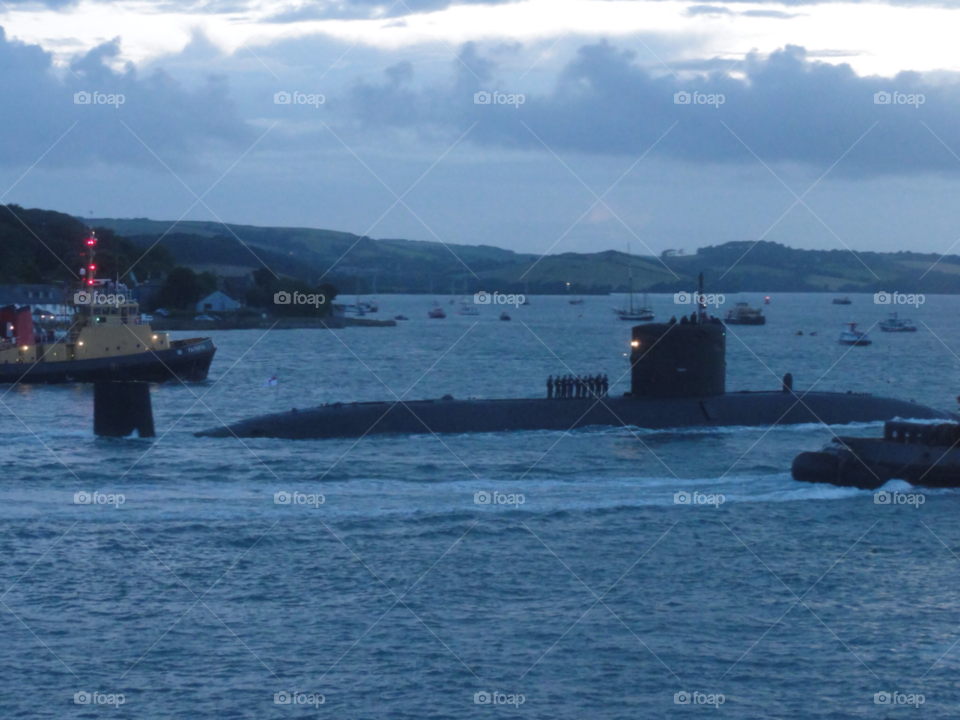 sea military deep submarine by lennon909