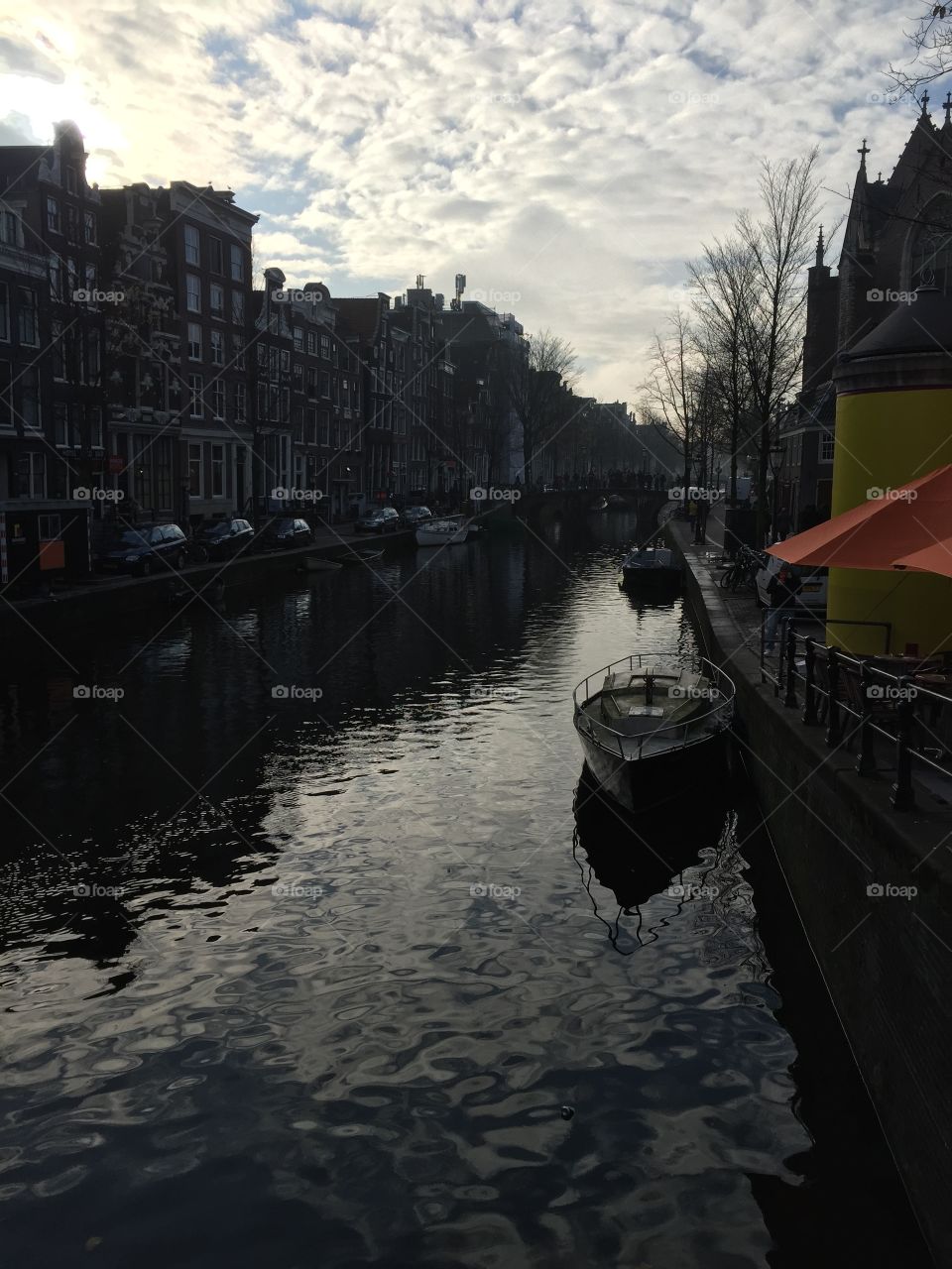 December morning in Amsterdam 