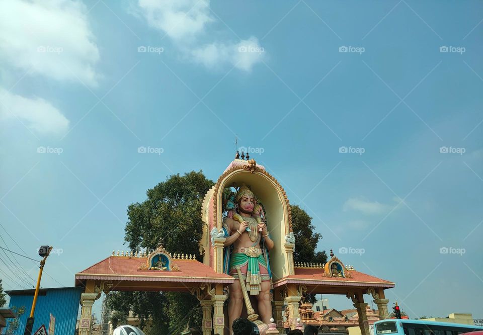 statue of God Hanuman