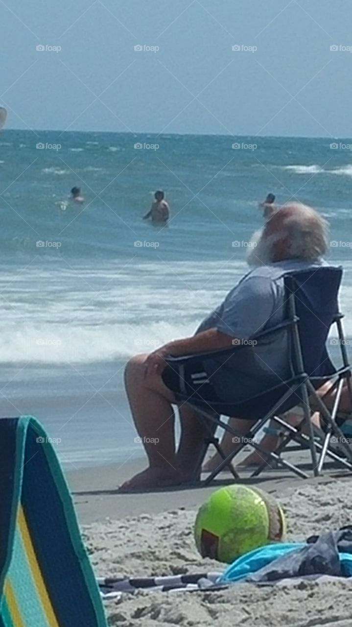 santa on vacation