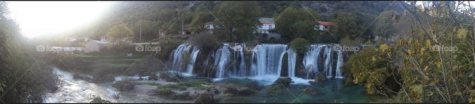 Provalije waterfall