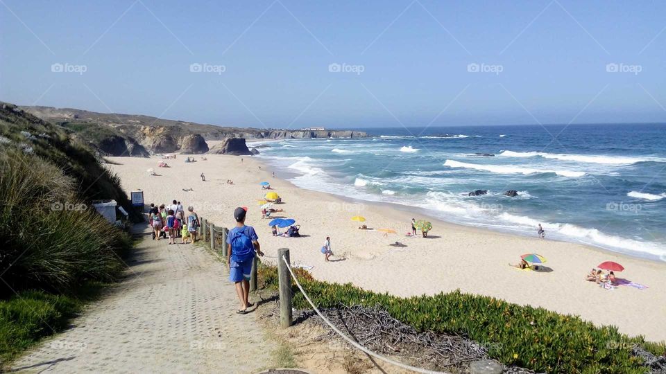 On the way to a great summer day at the beach! It's Summertime