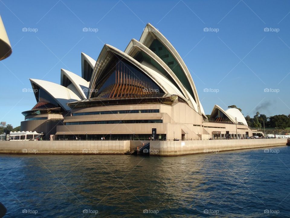 Australia Sydney Opera House Front Side view