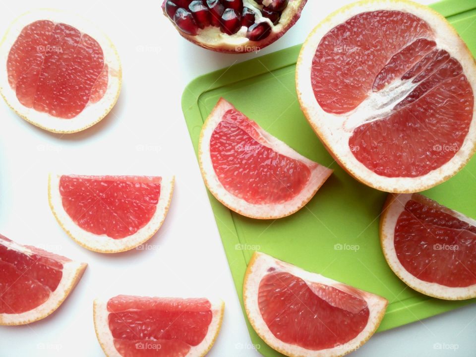 Juicy, No Person, Health, Food, Grapefruit