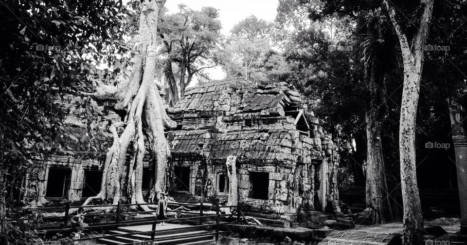 Cambodia old temple
