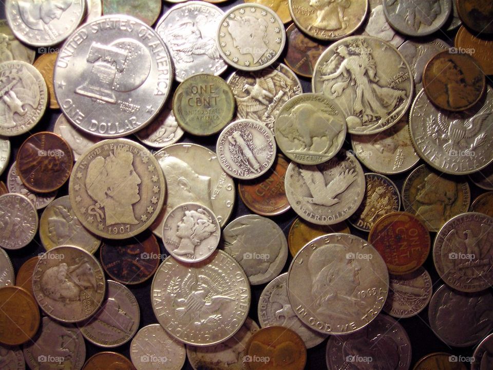 Old coins 