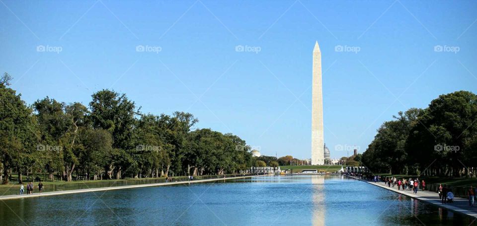 Washington Monument and Reflecting Pool