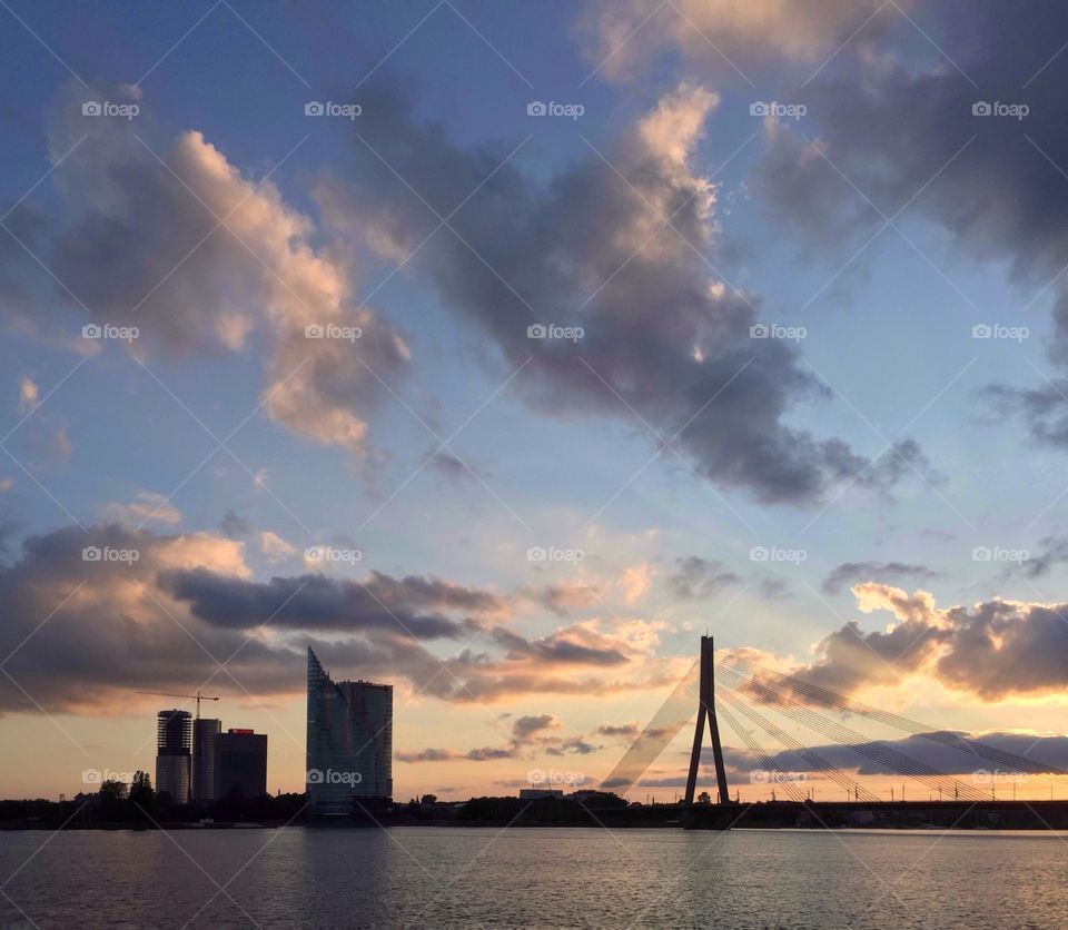 Cityscape Bridge 