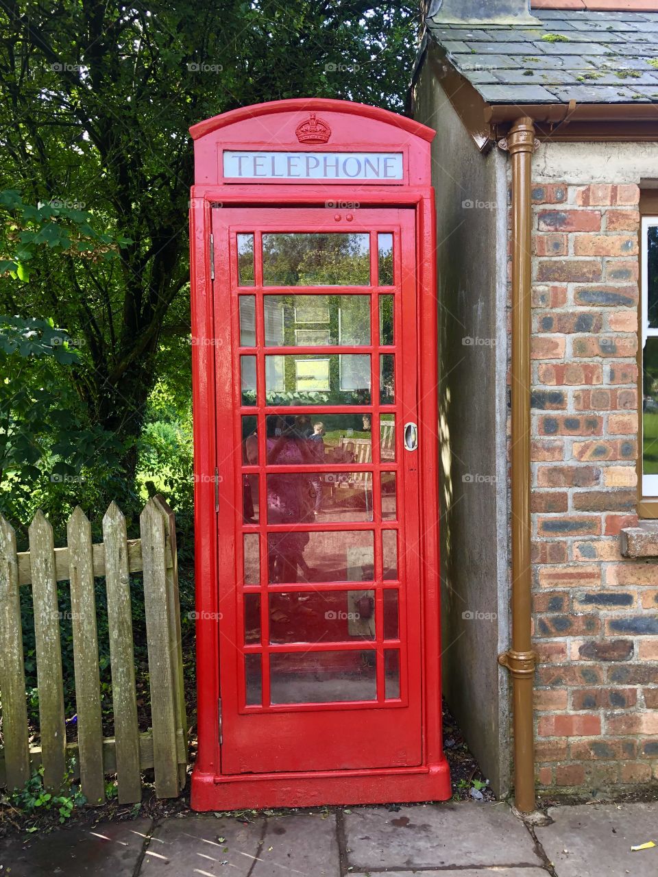 The old telephone box 